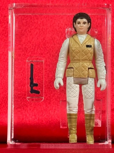 VINTAGE STAR WARS AFA 80 LEIA ORGANA HOTH OUTFIT HK