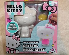 NEW Sanrio GROW  PAINT YOUR OWN CRYSTAL HELLO KITTY SET - New