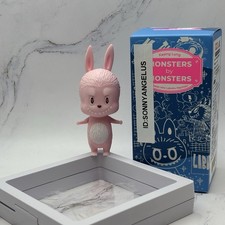 Labubu 10th Anniversary Monsters by Monsters Classic Keychain  Pink 