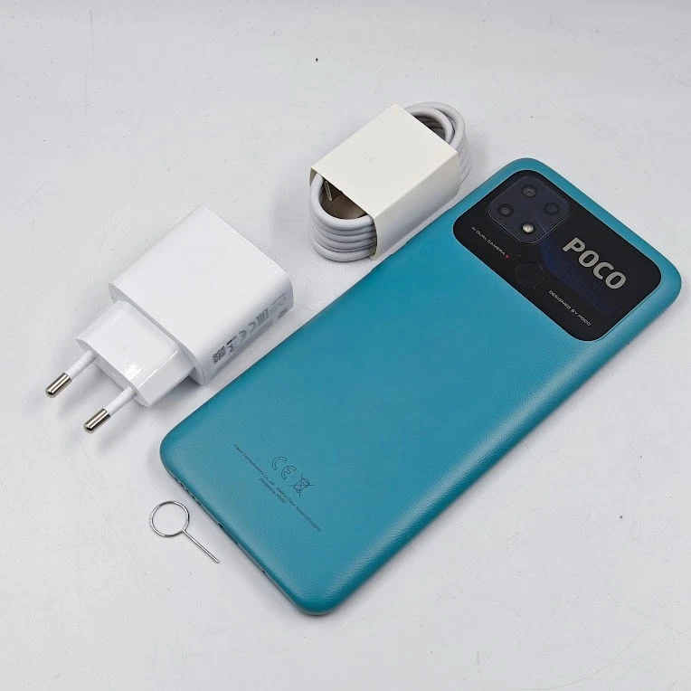 Xiaomi Poco C40 Verde Colore Smartphone 32 GB 220333QPG - Immagine 3 di 4