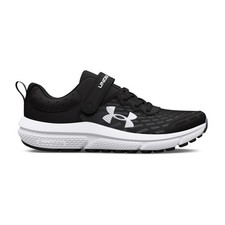 Under Armour Kids UA BPS Assert 10 AC Black/White Running Shoes 3026183-001