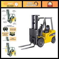 1:50 Scale All-Metal Forklift Model - Detailed Die Cast Construction Toy, Collec