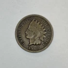1908 S Indian Head Cent Penny - VG Very Good - 1c United States Coin