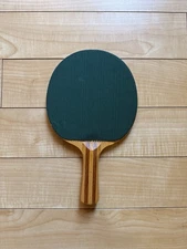 2 Vintage Red And Green Great Condition Table Tennis Ping Pong Paddle