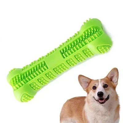 ONLY-Dog Toothbrush PREMIUM Chew Toy Dental Oral Care Brush-No Toothpaste Needed