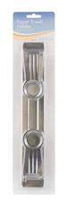 Fox Run 10100 Wall Mount Paper Stainless Steel Towel Holder 15 L x 1 W x 3 H in.