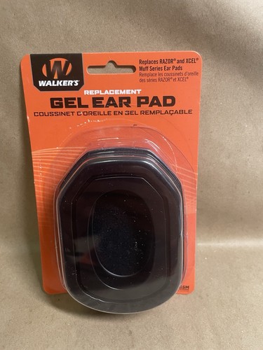 Walker's Game Ear GWP-GELPAD Gel Filled Ear Pad Replacement 2 Pack, +1 Bonus