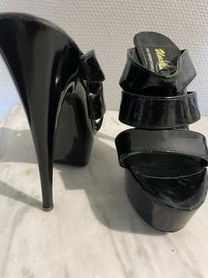 Plateau Pantoletten Mules-High Heels in 36 -  von Uncle Sam -sehr oft getragen 