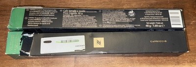  Nespresso Capriccio, Medium Roast Espresso Coffee, 20 Count Coffee Pods
