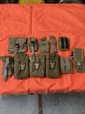 Tactical Tailor & Paraclete Pouch Lot .308/7.62 Radio GP Frag Used Marksman Set
