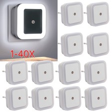 1X-40X LED Nachtlicht Mit Lichtsensor Steckdo...
