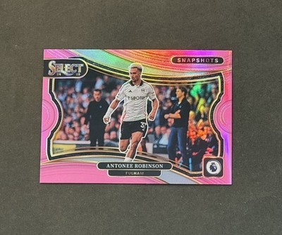 2024-25 Panini Select EPL #25 Antonee Robinson Snapshots Pink Prizm /25