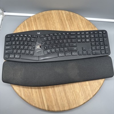Logitech ERGO K860 Wireless Keyboard - Black With Dongle Tested