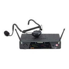 Samson AirLine 77 AH7 Wireless Fitness Headset Microphone System (K2490.975 MHz)