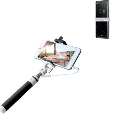 Pour Sony Xperia Pro PERCHE SELFIE STICK BRAS TÉLÉSCOPIQUE MONOPIED - Photo 1/4
