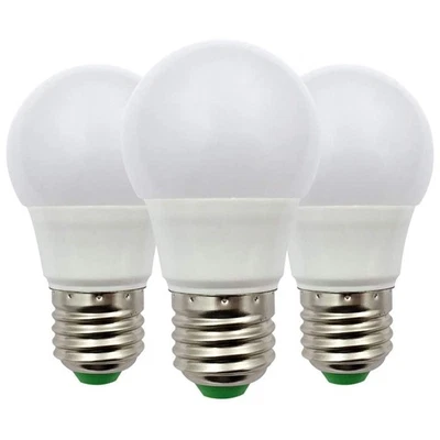 Lot de 3 ampoules LED E27 12 V AC/CC 3 W (A50 30 W halogènes) basse tension - Photo 1/4