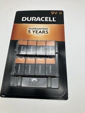 Duracell Coppertop 9V Alkaline Batteries 9 Volt - 8 Pack- exp 2029 free shipping