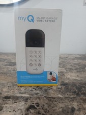 myQ Smart Garage Door Video Keypad with Wide-Angle Camera,Customizable PIN