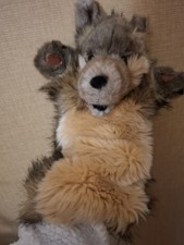 The Puppet Company LTD Wolf Hand Puppet Preloved