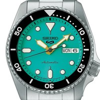 Seiko 5 Sports SBSA229 Skx Mid-Size 38Mm Green Dial Automatic Watch New R8041055