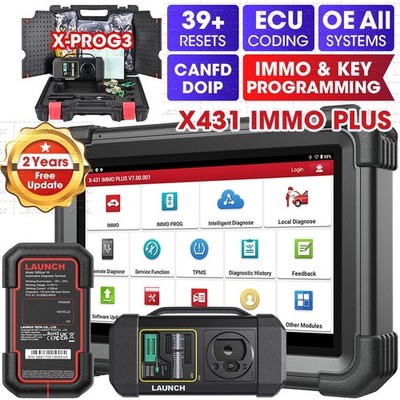 2026 LAUNCH X431 IMMO PLUS Profi KFZ OBD2 Diagnosegerät ECU Key Programmie DHL