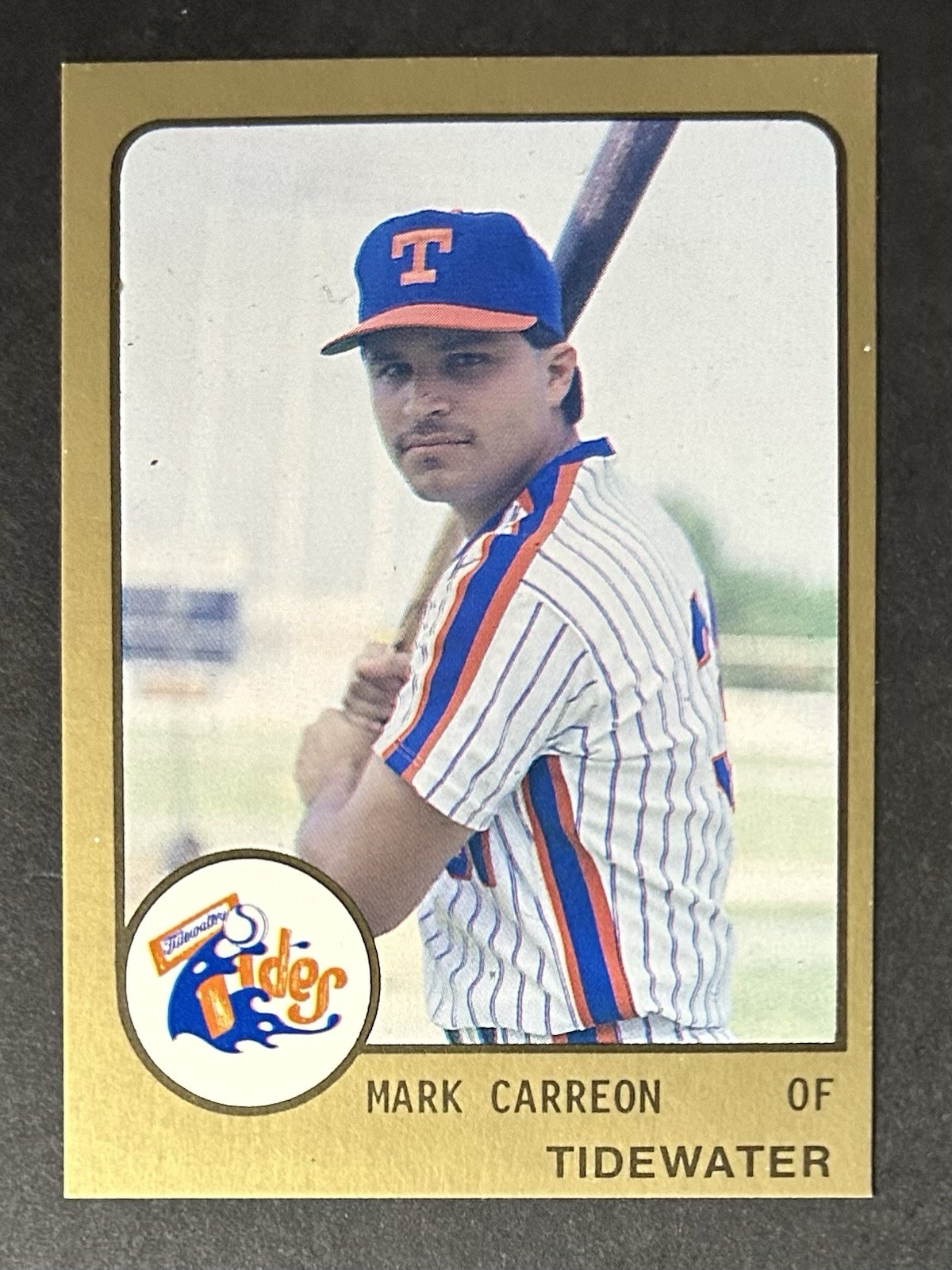 1988 Tidewater Tides- #1588  Mark Carreon  - ProCards : NRMT-MT