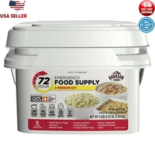 Emergency Food Supply Kit 42 Servings 2667 Calories Easy Prepare Grab Go Bucket
