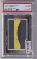 2023 Topps Diamond Icons - Cut Signatures #CS-BH Billy Herman #/4