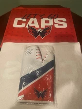 Washington Capitals SGA Oven Mitt And Rally Towel Combo New 2025