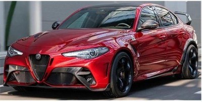 bburago 1:43 Alfa Romeo Giulia GTAm 2020 - ROSSO GTA