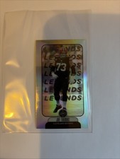 2021 Legacy Joe Thomas Legends Mini Silver 