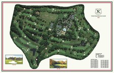 The Stanwich Club - 1963 - Wm Gordon -  Vintage Golf Course Maps print