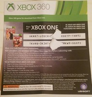 Xbox One + 360 Rainbow Six Vegas 1 + 2 Full Games Voucher Card Only Rare Xbox One + 360 Rainbow Six Vegas 1 + 2 Full Games Voucher Card Only Rare