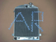 3 Rows Aluminum Radiator for Ford Chopped Engine Ford Engine 1932 Auto Manual