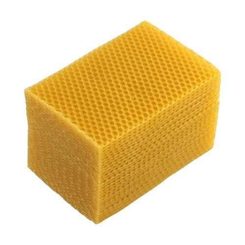 Herramienta de nido de abeja de múltiples usos 30 piezas hojas de cera de abejas para hacer velas y más - Imagen 9 de 12