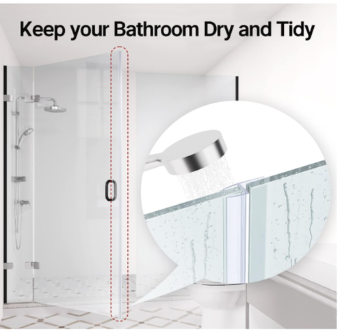 AmazerBath Shower Door Side Seal Strip 78.75 Inches 15.75inches * 5 1PK - Picture 5 of 8