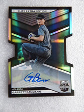 2023 Panini Elite Extra Edition - Garrett Baumann - Black Die-Cut AUTO 263/399