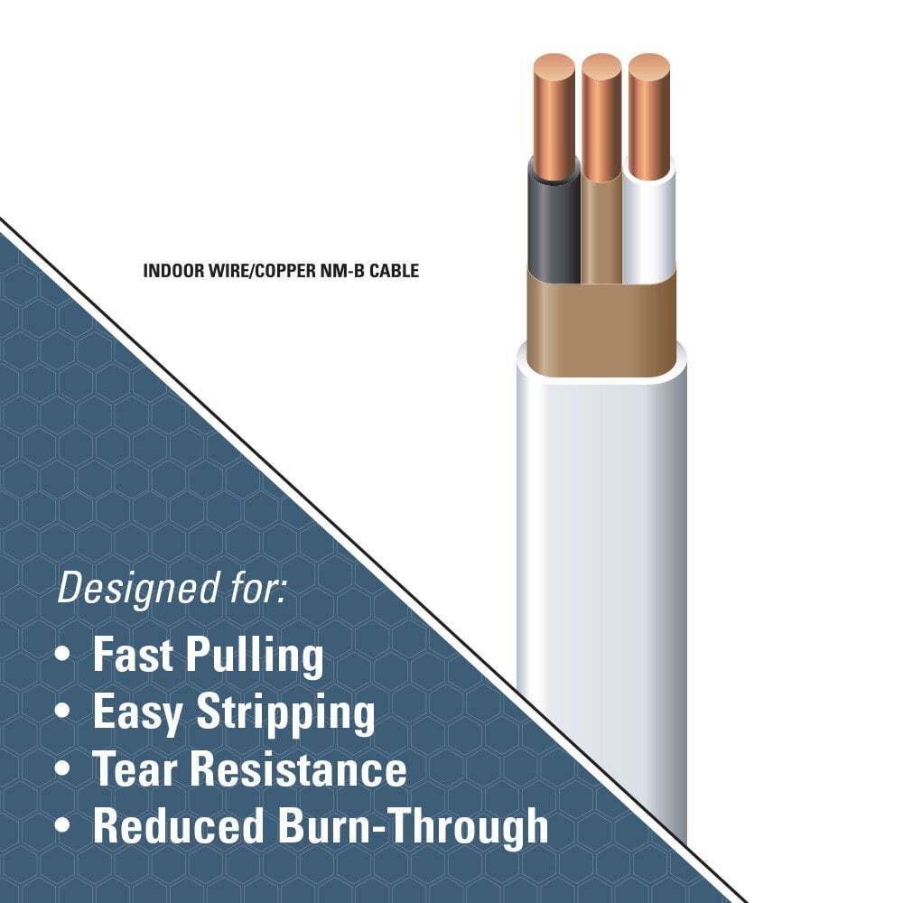 Romex SIMpull Residential NMB Cu Indoor Electrical Wire Fast delivery