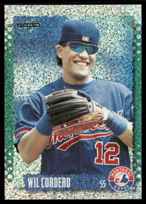 Wil Cordero 1995 Score Platinum Team Sets #386 - Montreal Expos
