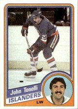 1984-85 Topps #103 John Tonelli Hockey Card