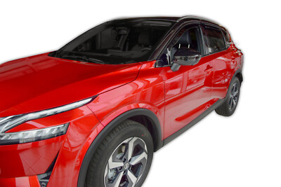 ISPEED Windabweiser Für NISSAN QASHQAI MK3 2021 - 4 Stück Set, Getönt & Aerodynamisch