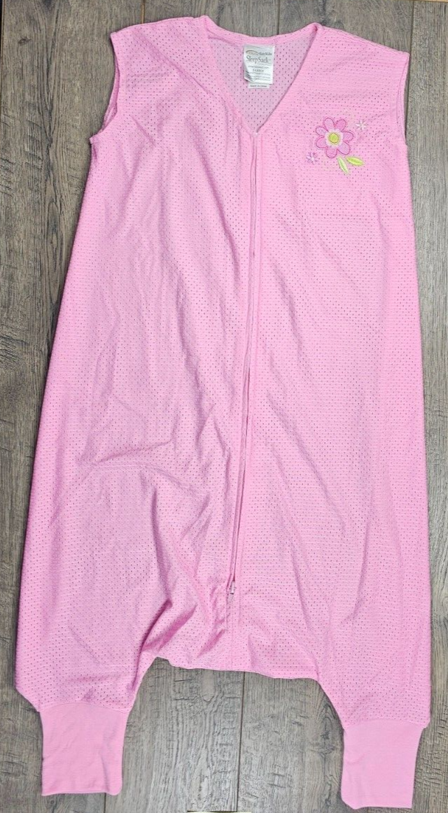 Baby Girl Nwot Halo Early Walker Summer XL 18-24 Month Pink Flower Sleepsack