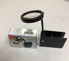 Brand New 5x Power Zoom Magnifying Loupe With Rocker Folding Arm