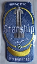 Authentic SpaceX Starship Test Flight 6 Space Launch Official Mission Patch