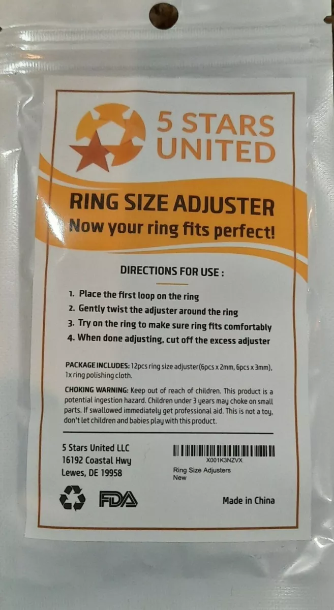 Louis will Ring Size Adjuster, Set Of 12 Perfect For Loose Rings - 12 PCS  price from jumia in Kenya - Yaoota!