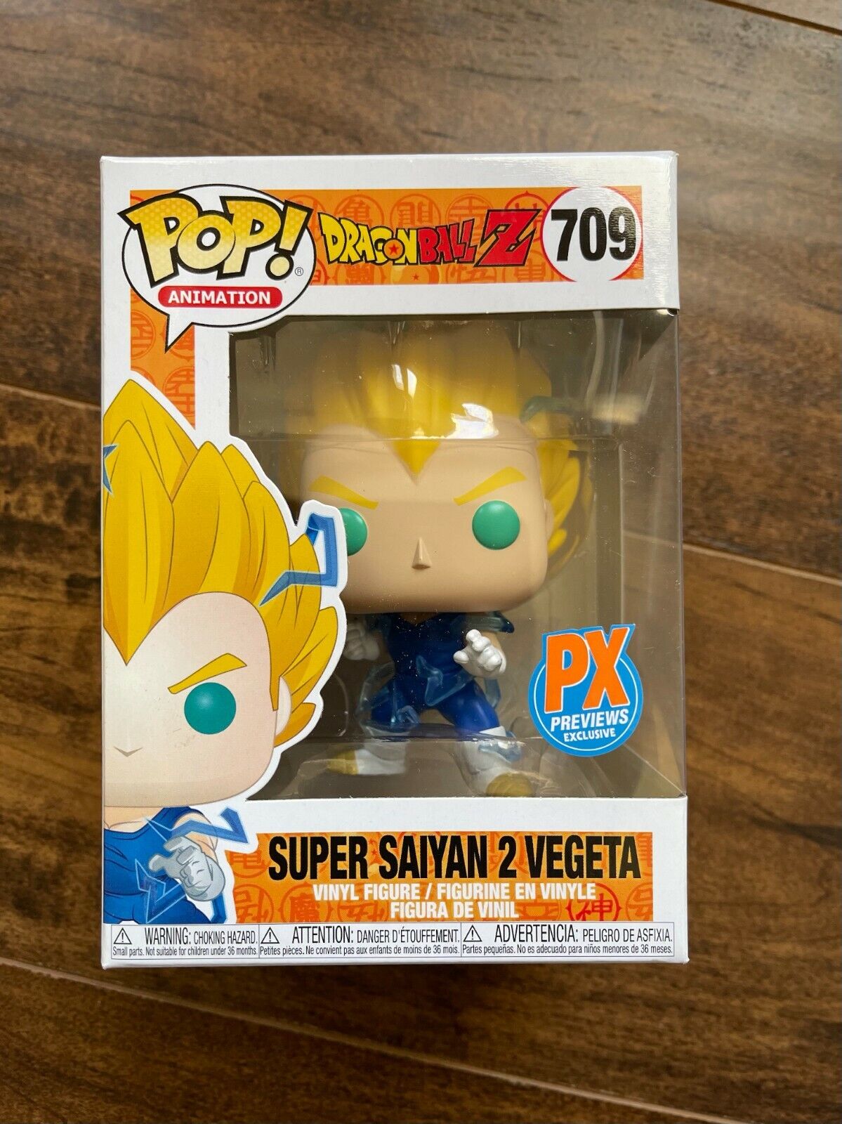  POP Animation Dragon Ball Z Super Saiyan 2 Vegeta PX VIN Figure  Chase Limited Edition : Toys & Games