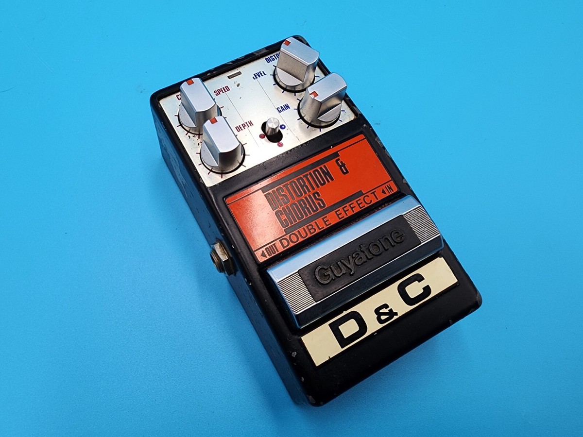 Rare 80s Guyatone PS-017 Distortion & Chorus Double Guitar