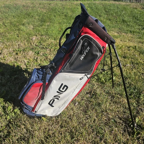 Ping Hoofer 2018 Stand Bag Cart Bag Red White Blue USA 5 Way Divider Lightweight