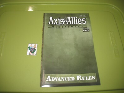 =Axis & Allies Miniatures 2007 Advanced Rules Rulebook =