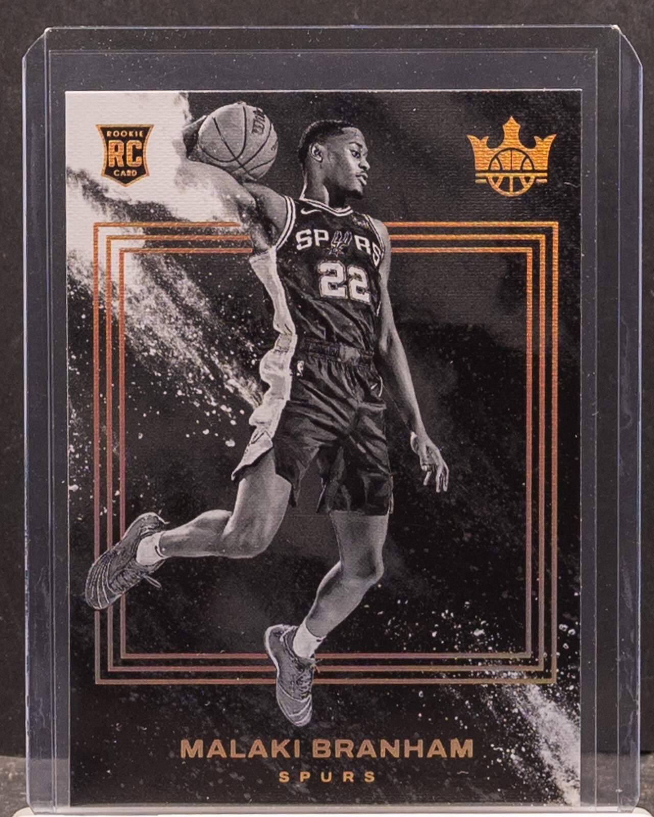 Malaki Branham 2022-23 Court Kings 197 Rookie IV RC Spurs
